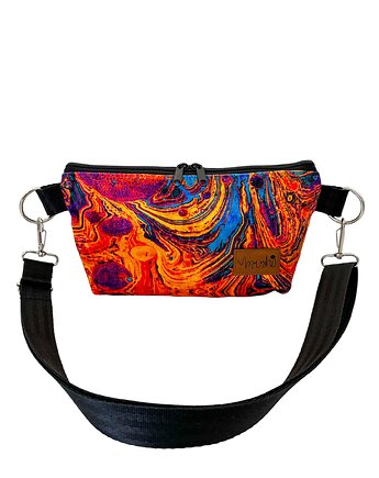 Torebka "Lawa" welur, MUSHI