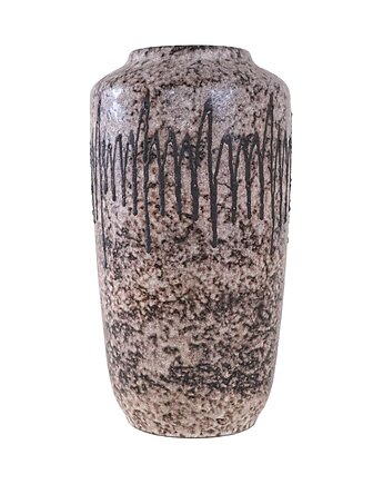 Wazon ceramiczny, niemiecki design, lata 60, produkcja: West Germany, Przetwory design