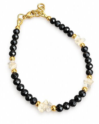 Bransoletka turmalin cytryn, NESSING handmade