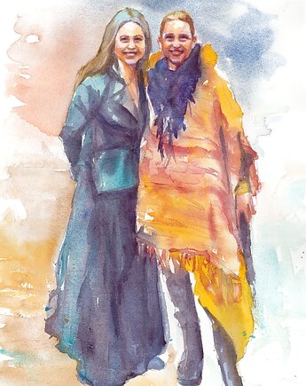 Ilustracja personalizowana z twojego zdjęcia, ALE SIE TWORZY