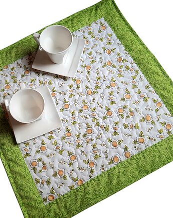 Kwitnąca wiosna jak malowana   -mata, obrusik, Gazynia