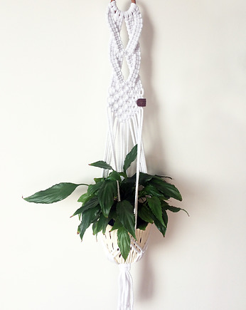 Kwietnik  ze sznurka CROWN makrama, pixidixi craft