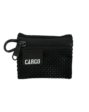 MINI Portfel Mesh BLACK, CARGO by OWEE