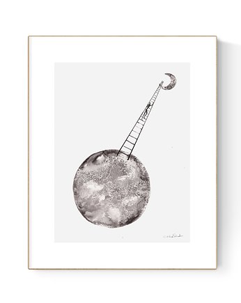 Obraz 30X40 cm malowany ręcznie, MiniMalArt