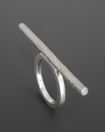 Pierścionek  Stick, srebro, Pastelove Jewelry