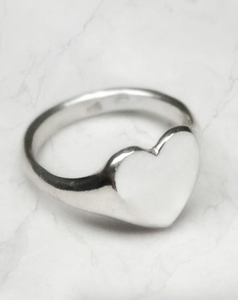 Sygnet Heart SAVVY // srebro, savvy