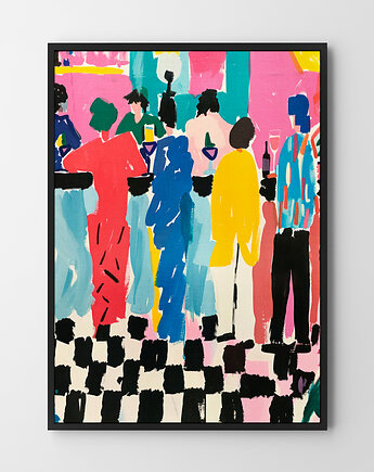 Plakat Gra w szachy, HOG STUDIO