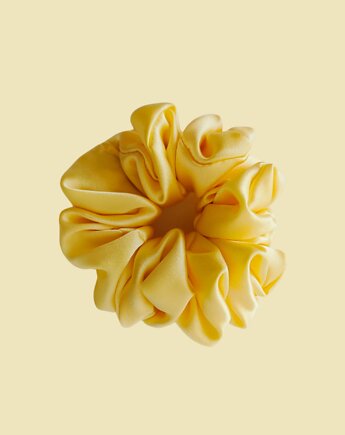 Gumka jedwabna, scrunchie, frotka promień słońca MAXI, Capillum