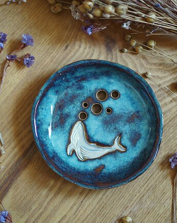 Mydelniczka z wielorybem, Velvet Craft