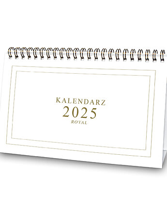 Kalendarz biurkowy 2025 Royal na biurko stojący, Planerum