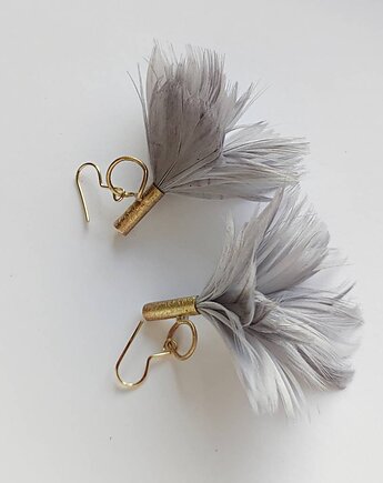 PIÓRKO kolczyki, Katarzyna Kaminska ART