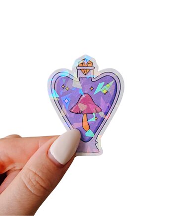 Naklejka Holograficzna Magiczna Miksturka, Anna Grunduls Design