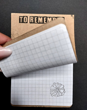 Remember Notepad Palm Zero Waste Set & 2x "Stick your note" Limited, QUKI