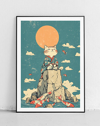 Plakat Koci mistrz zen, Harvest Maison