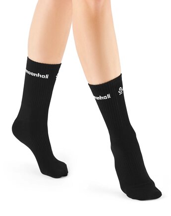 Skarpetki do jogi/pilates/fitness  IDEAL GRIP - black magic, Moonholi