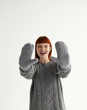Sweter z warkoczami, WearWool