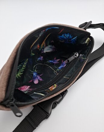 Saszetka brązowa, ML handmade