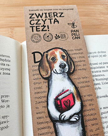 Zakładka do ksiązki Beagle Tosia*, Pan Pelican