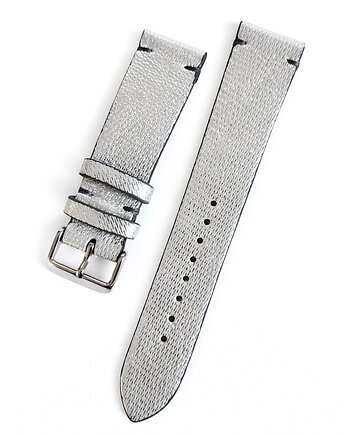 Pasek do zegarka  rozm: 20mm srebrny wąż, Lamato