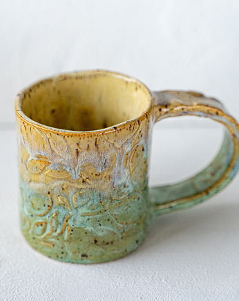 Kubek z uchem LEMON, rękoczyny