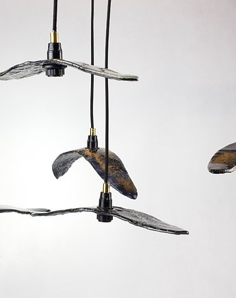 Lampa Lecące, Pracownia szkła