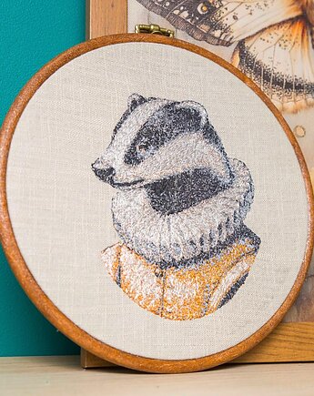 Lord Badger, haft w oprawie 20 cm, Plasun