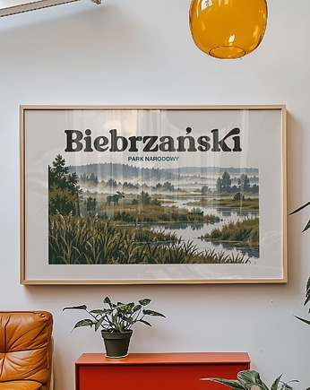 Plakat Biebrzański Park Narodowy - Druk Pigmentowy, DAPIDOKA