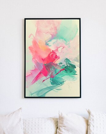 Plakat - Watercolor shapes 1, Harry Monkey
