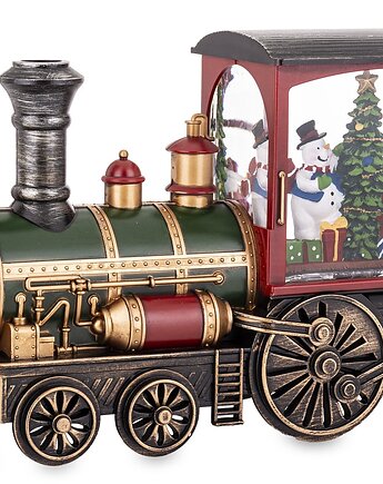 Pociąg Świętego Mikołaja 18x30,5x10 cm LOKOMOTIVA, MIA home