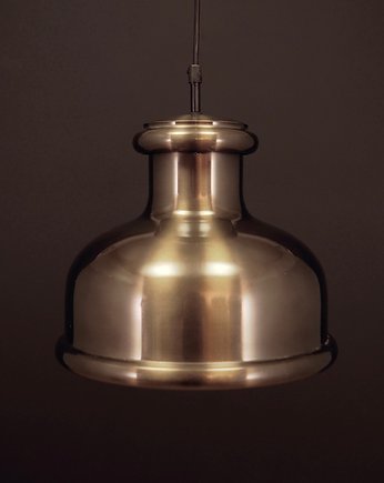 Lampa wisząca, duński design, lata 70, producent: Holmegaard, Przetwory design