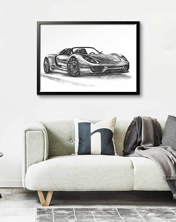 Porsche  100x70, beata sketches