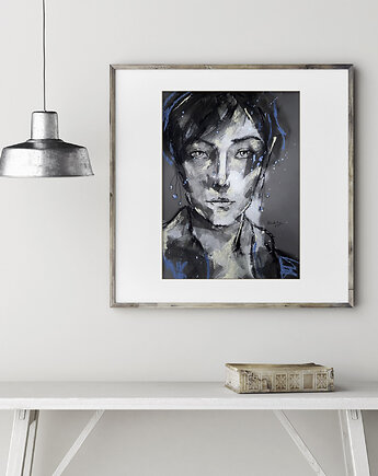 Lydia - rysunek B2 unikat, Katarzyna Radzka