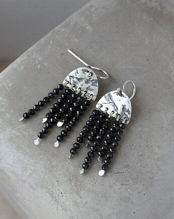 ROSA - srebro i spinel, studio INDIGO