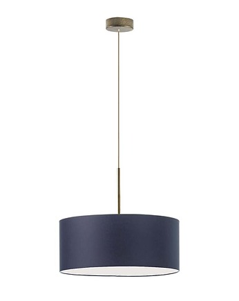 Granatowa lampa wisząca do pokoju dziecięcego SINTRA KIDS fi - 40 cm, LYSNE