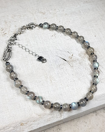 Bransoletka z labradorytem bs15, JanArt