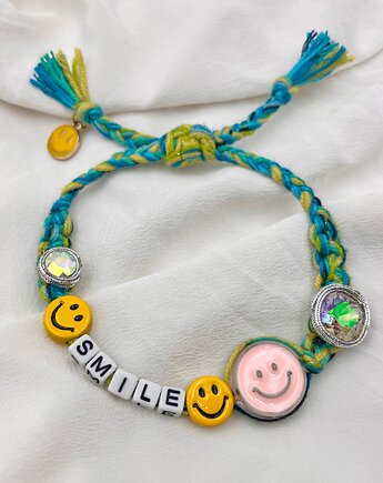 Bransoletka sznurkowa  Smile, lulukalina
