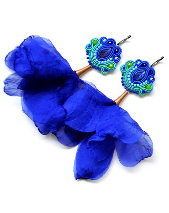 Sutaszowe kolczyki SAPHIR, Sylwia Żak