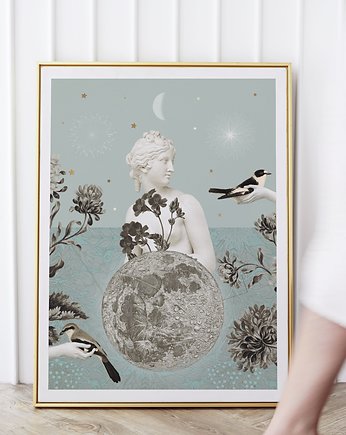 Plakat Melancholia  50x70 cm, OSOBY - Prezent dla chłopaka na urodziny