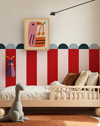 Wainscoting Seashell  - samoprzylepny dekoracyjny panel ścienny, wallcolors