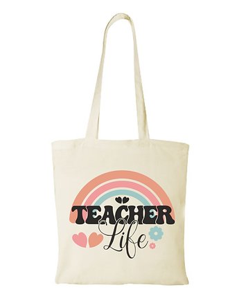 Torba bawełniana "Teacher life", Fotobloki and decor