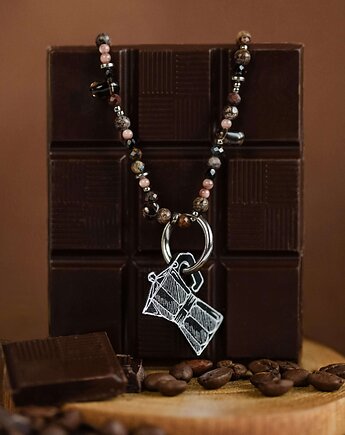 Kawiarka srebrna - kolczyk/ zawieszka, Pracownia Wieczorek