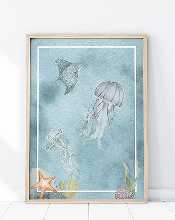 Plakat Głębia Oceanu P410, Yoko Design