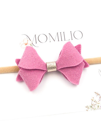 Opaska do włosów Butterfly Bow Maxi Orchid, Momilio