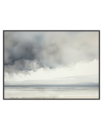 Plakat Beżowy Krajobraz No.1 80x80 cm, Bury Lis