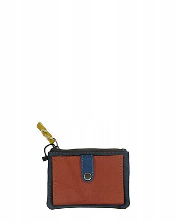 Portfel portfelik mały skórzany miejsce na bilon karty eko OLIVKA, Olivka Warsaw