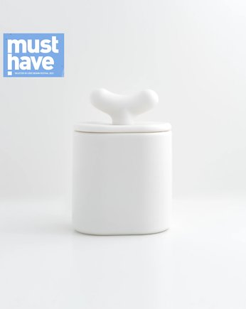 Ki - świeca sojowa w pojemniku z porcelany Parian, Kyuka Design