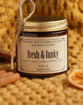 FRESH & FUNKY - świeca 120ml, kaktusia