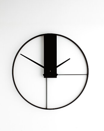 Duży zegar ścienny 70cm  Czarny, Simpleclock96