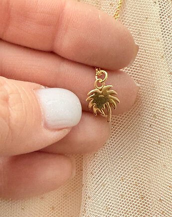 Palma-   filigranowy naszyjnik Pozłacane Srebro, Anemon Atelier