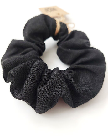 100% len, owijka do włosów, black, madebyjokpa